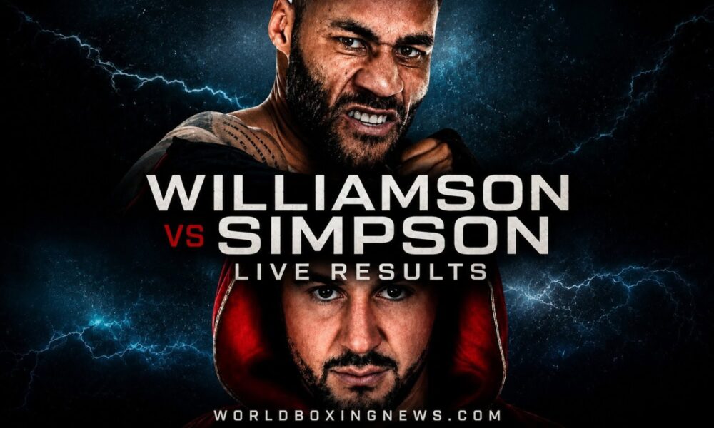 Troy Williamson vs Callum Simpson 2 Live Results and Updates