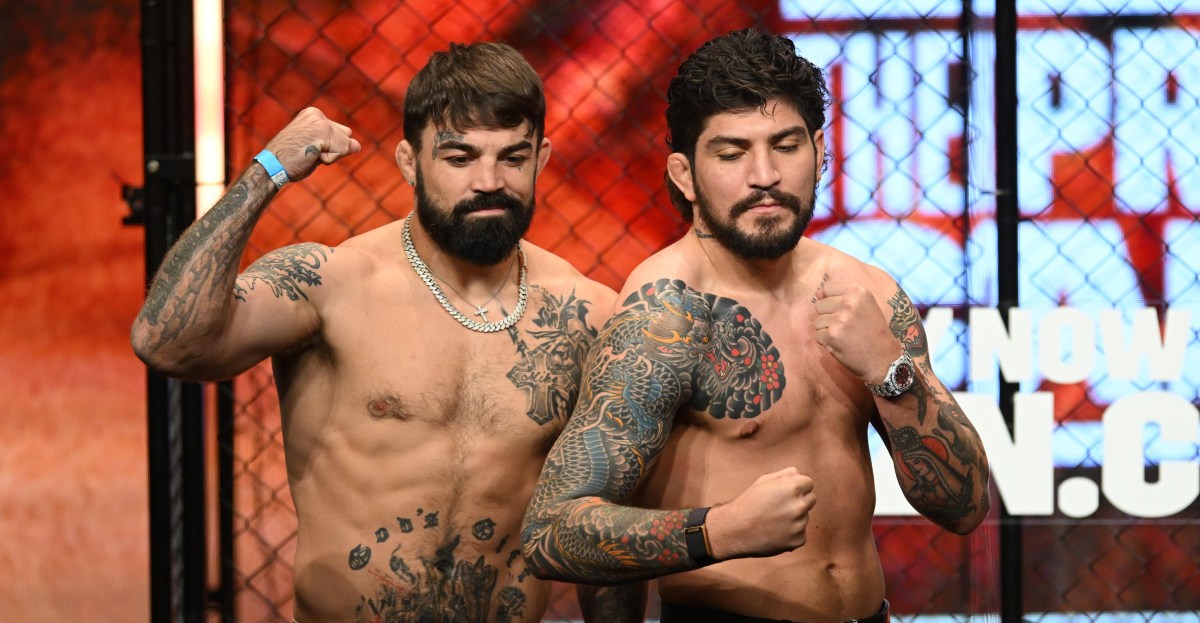Duel Arena fight card, start time: Mike Perry vs. Dillon Danis