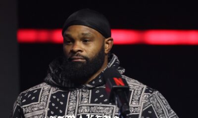 Sean Strickland scoffs at alleged Tyron Woodley threat over Din Thomas comments: &lsquo;Weak ass b*tch&rsquo;
