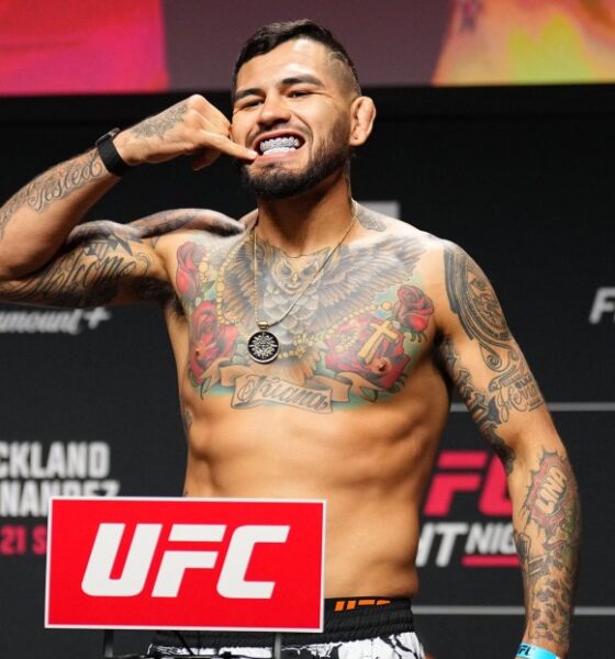 UFC Sacramento weigh-in video: Hernandez vs. Rodrigues