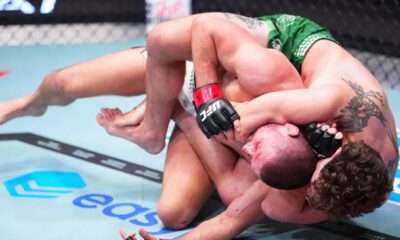 Quillan Salkilld snatches rear-naked choke to finish Mateusz Gamrot in first round in UFC Vegas 120 main event