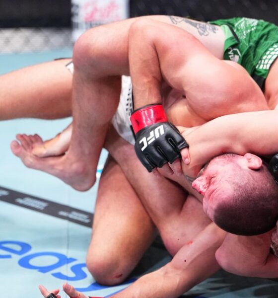 Quillan Salkilld snatches rear-naked choke to finish Mateusz Gamrot in first round in UFC Vegas 120 main event