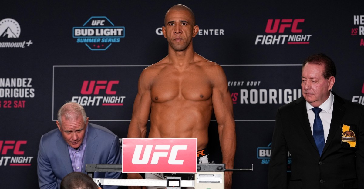 UFC fighter gained over 25 pounds after UFC Sacramento weigh-ins