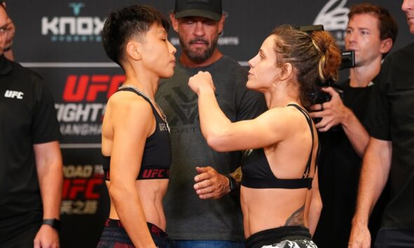 UFC Shanghai weigh-in results: Both fighters miss weight for matchup in rare mishap