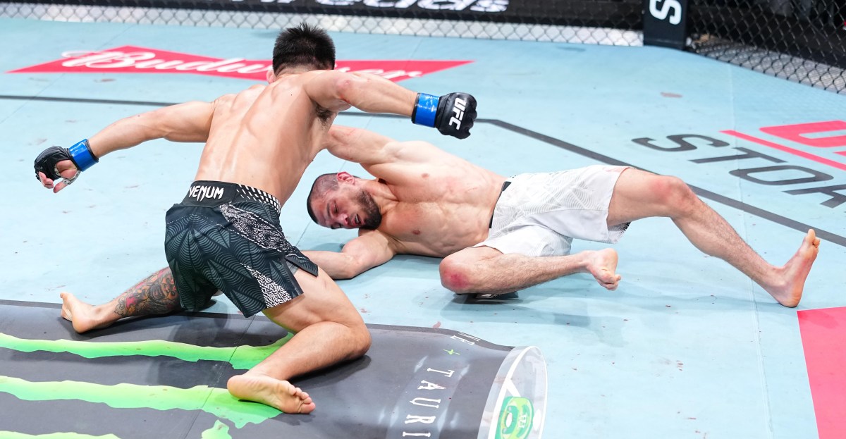 Song Yadong lands unbelievable knockout uppercut to upset Umar Nurmagomedov in UFC Shanghai main event