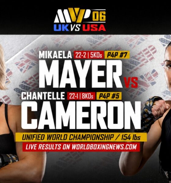 "Mikaela Mayer vs Chantelle Cameron: Live Results and Fight Highlights"
