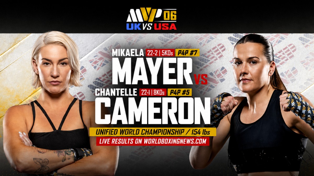 "Mikaela Mayer vs Chantelle Cameron: Live Results and Fight Highlights"