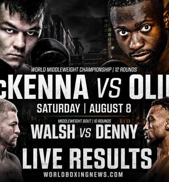 "Aaron McKenna vs Etinosa Oliha Live Results: Fight Highlights and Updates"