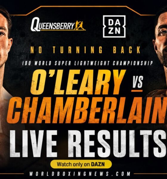 Pierce O'Leary vs. Mark Chamberlain Live Results: Updates and Highlights