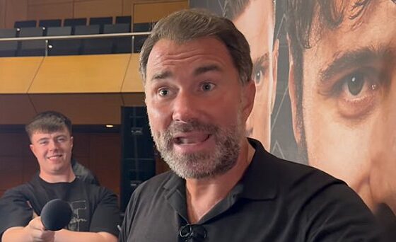 Eddie Hearn draws Dana White line in Tyson Fury-Anthony Joshua talks
