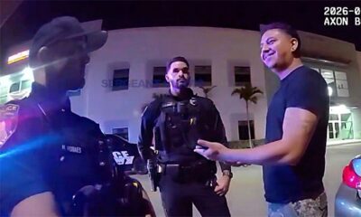 Ex-UFC star's new career takes wild turn during traffic stop