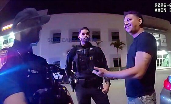 Ex-UFC star's new career takes wild turn during traffic stop