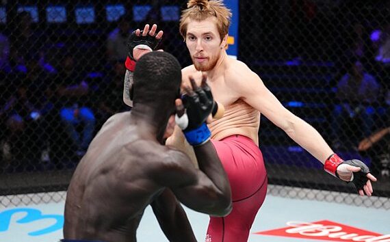 UFC fighter says he can't see opponents clearly until they get close