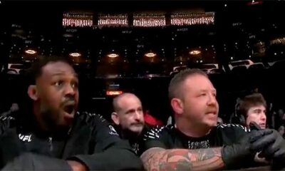 Jon Jones&rsquo; reaction says it all after Gable Steveson&rsquo;s 12-second KO loss