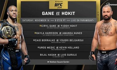 UFC 334 odds: Ciryl Gane, Kayla Harrison favored in title fights
