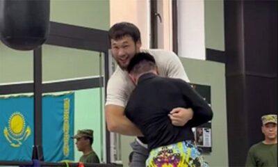 Shavkat Rakhmonov is back to wrestling in encouraging UFC return sign