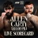 Dave Allen vs Thomas Carty Fight Scorecard Analysis 2023