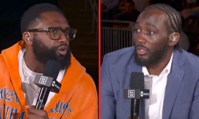 "Terence Crawford vs Jaron Ennis Live Clash: 'You Know What I'd Do to You' - Boxing News Update"