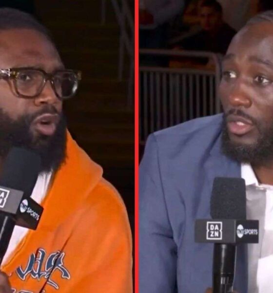 "Terence Crawford vs Jaron Ennis Live Clash: 'You Know What I'd Do to You' - Boxing News Update"