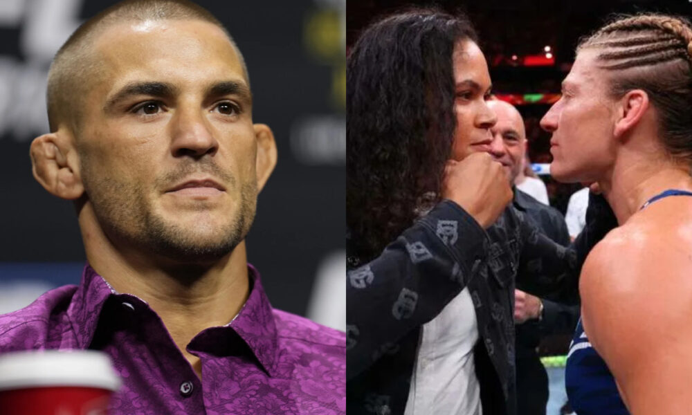 Dustin Poirier wonders if Kayla Harrison can submit Amanda Nunes: "It's going to come down to the takedowns"