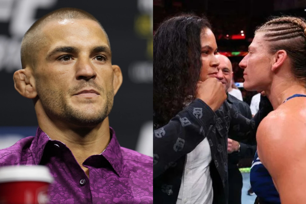 Dustin Poirier wonders if Kayla Harrison can submit Amanda Nunes: "It's going to come down to the takedowns"