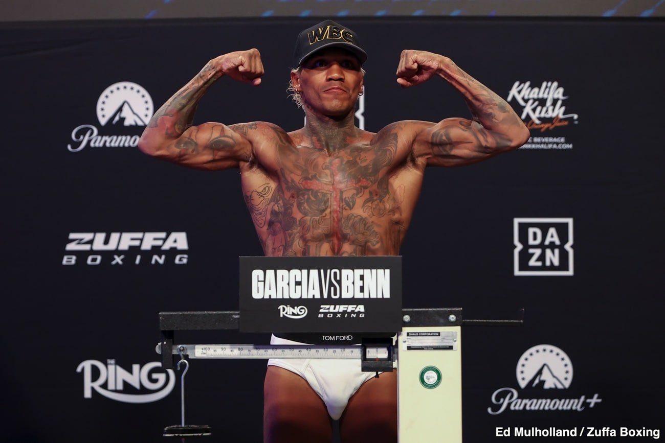 "Conor Benn Rehydrates to 178.4 Pounds Ahead of Next Fight"