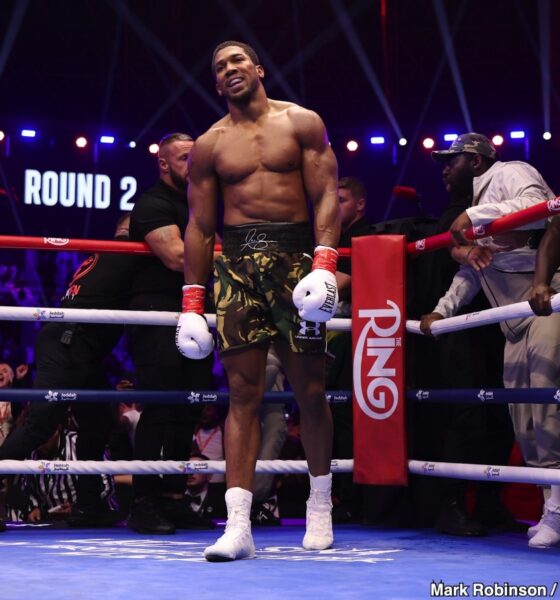 "Anthony Joshua Opts Out of Usyk Training Camp for Tyson Fury Fight"