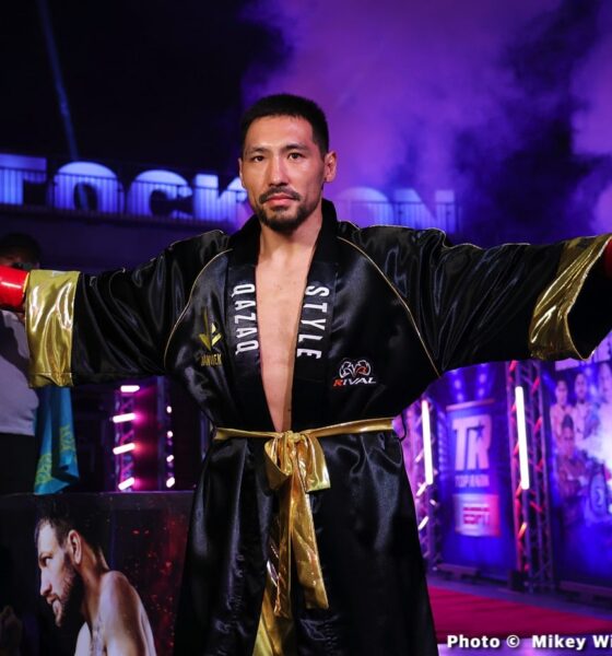 "Janibek Alimkhanuly Shifts Perspective on Hamzah Sheeraz: A New Dynamic in Boxing"