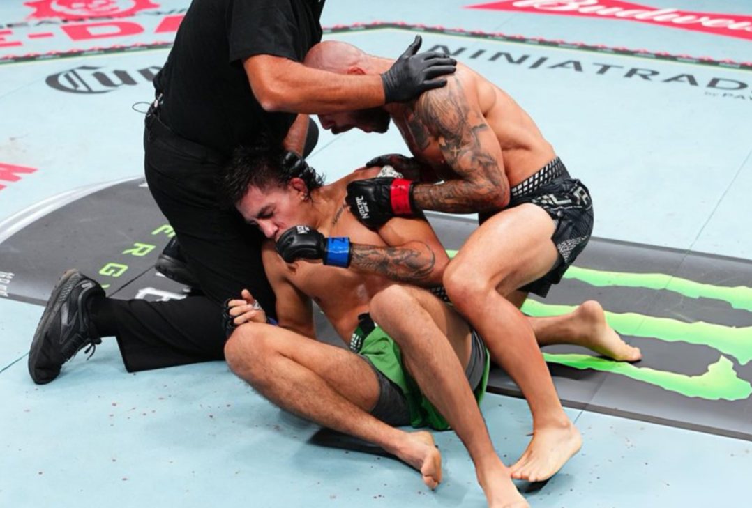 Pros react after Jean Silva submits Jose Delgado at Noche UFC 4