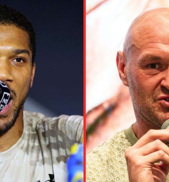 "Anthony Joshua vs Tyson Fury: Live London Press Conference Showdown"