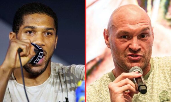 "Anthony Joshua vs Tyson Fury: Live London Press Conference Showdown"