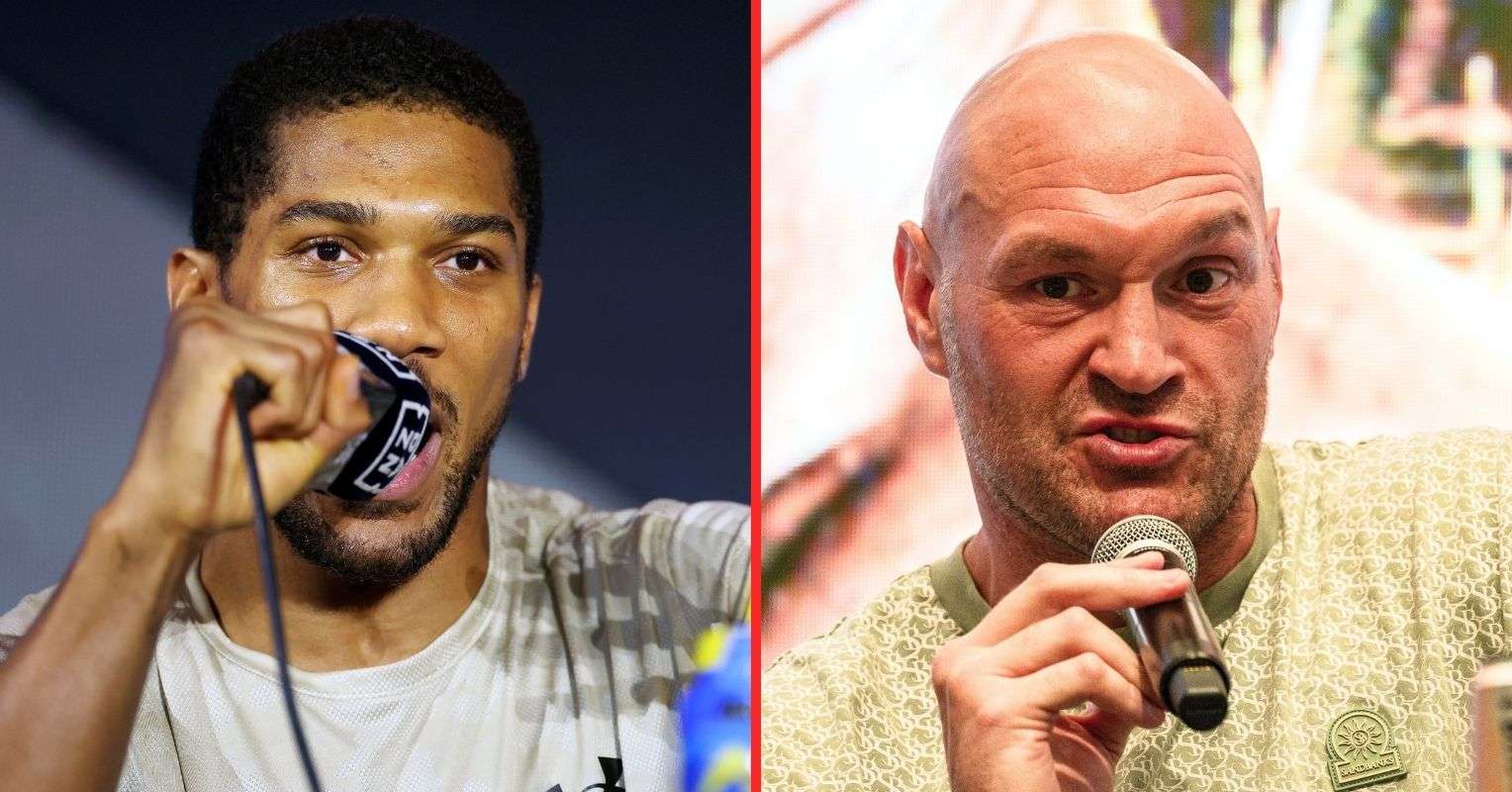 "Anthony Joshua vs Tyson Fury: Live London Press Conference Showdown"