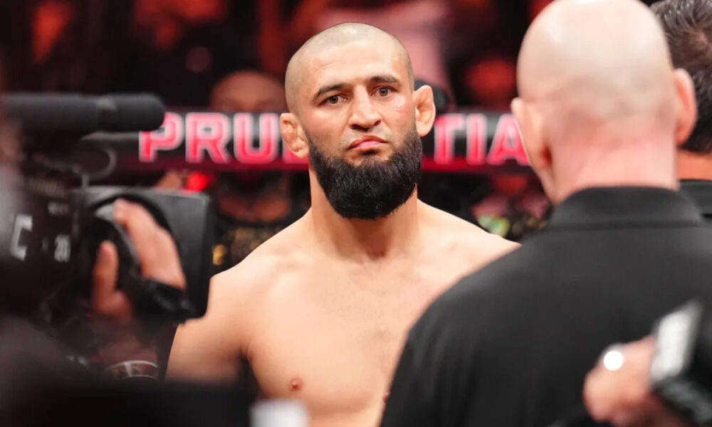 Khamzat Chimaev reacts to rumors of Sean Strickland vs. Nassourine Imavov 2: "Whoever wins, we'll take him"