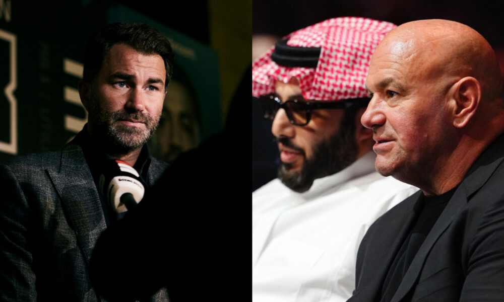 Eddie Hearn bashes Dana White after Fury vs. Joshua announcement: "You've lost, mate"