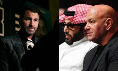 Eddie Hearn bashes Dana White after Fury vs. Joshua announcement: "You've lost, mate"