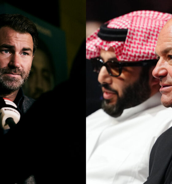 Eddie Hearn bashes Dana White after Fury vs. Joshua announcement: "You've lost, mate"
