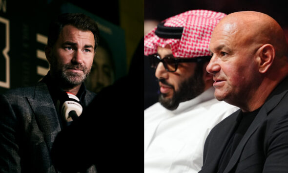 Eddie Hearn bashes Dana White after Fury vs. Joshua announcement: "You've lost, mate"