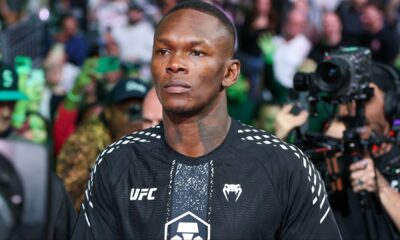 Israel Adesanya's next gym move teased as he trains with two UFC stars