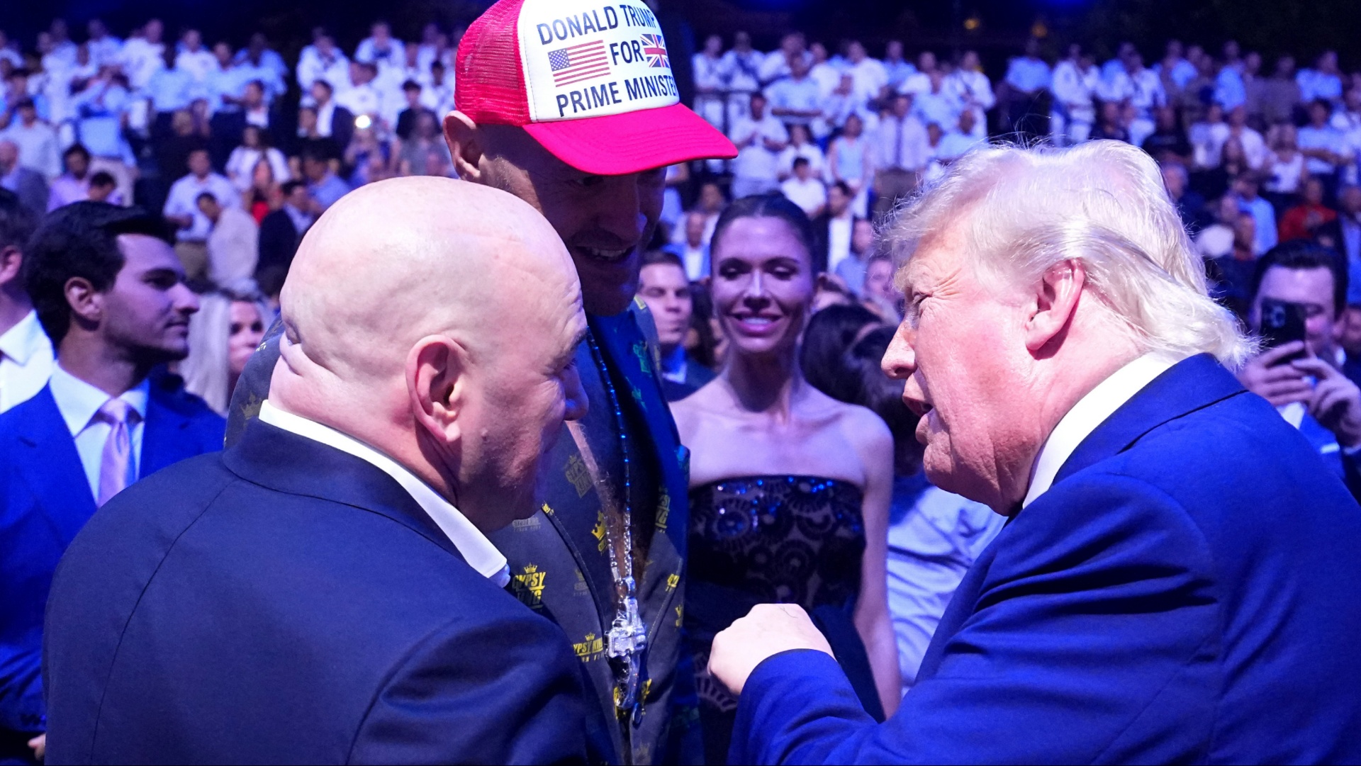 Tyson Fury praises Dana White for getting Anthony Joshua fight 'over the line' after Eddie Hearn beef