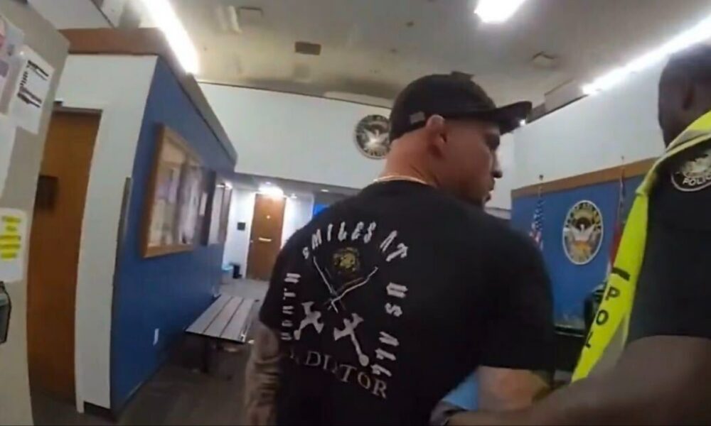 VIDEO | Dustin Poirier tells officers to 'check his d---' in new June arrest footage