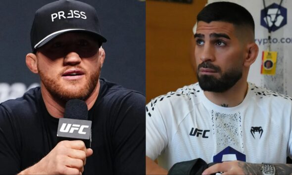 Justin Gaethje hits back at Ilia Topuria's 'lame' cheating allegations after UFC Freedom 250
