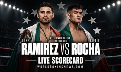 Jose Ramirez vs Alexis Rocha Fight Scorecard Analysis