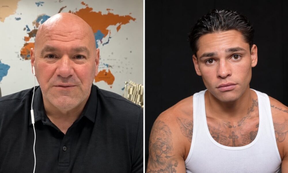 "Dana White Shuts Down Ryan Garcia's Egg Stunt Controversy"