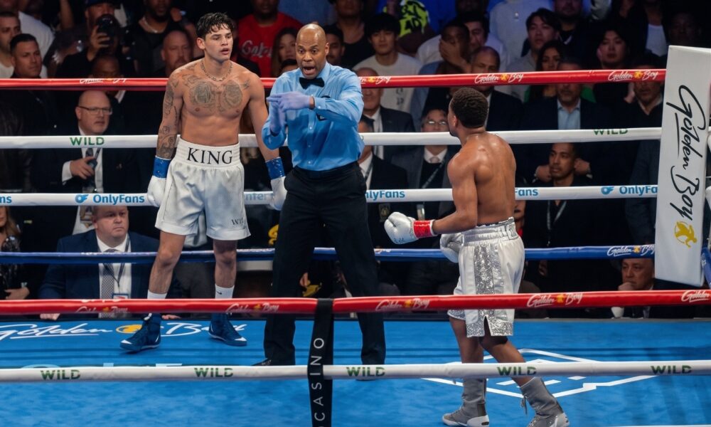 "Ryan Garcia's Stolen Knockout: The Reason Behind His Refusal to Forgive Harvey Dock"