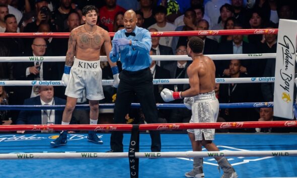 "Ryan Garcia's Stolen Knockout: The Reason Behind His Refusal to Forgive Harvey Dock"