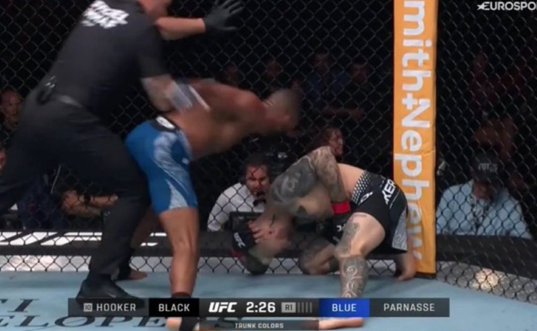 UFC Paris Results: Salahdine Parnasse KO's Dan Hooker (Video)
