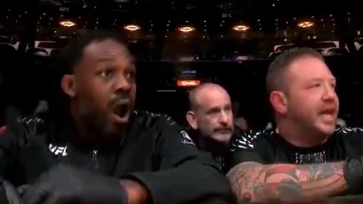 Jon Jones reacts to Gable Steveson&rsquo;s brutal KO loss at UFC 331