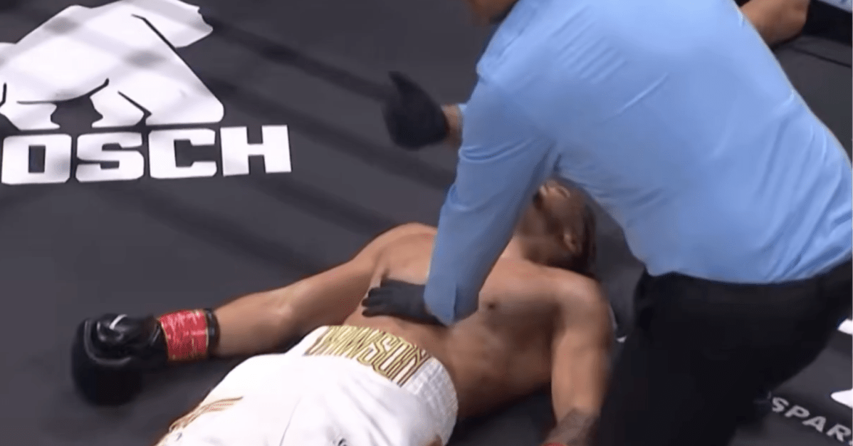 Video: Watch vicious one-punch knockout from Too Hot to Handle star