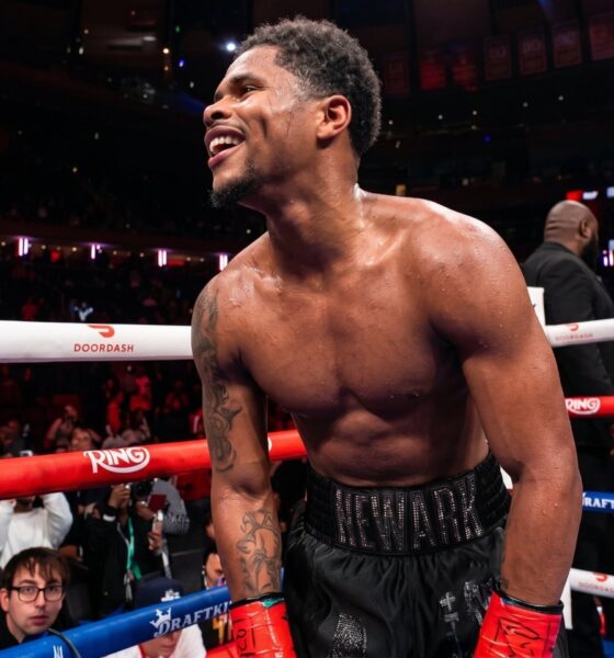 "Manny Pacquiao and Shakur Stevenson Discuss Potential Fight in Cardiff"