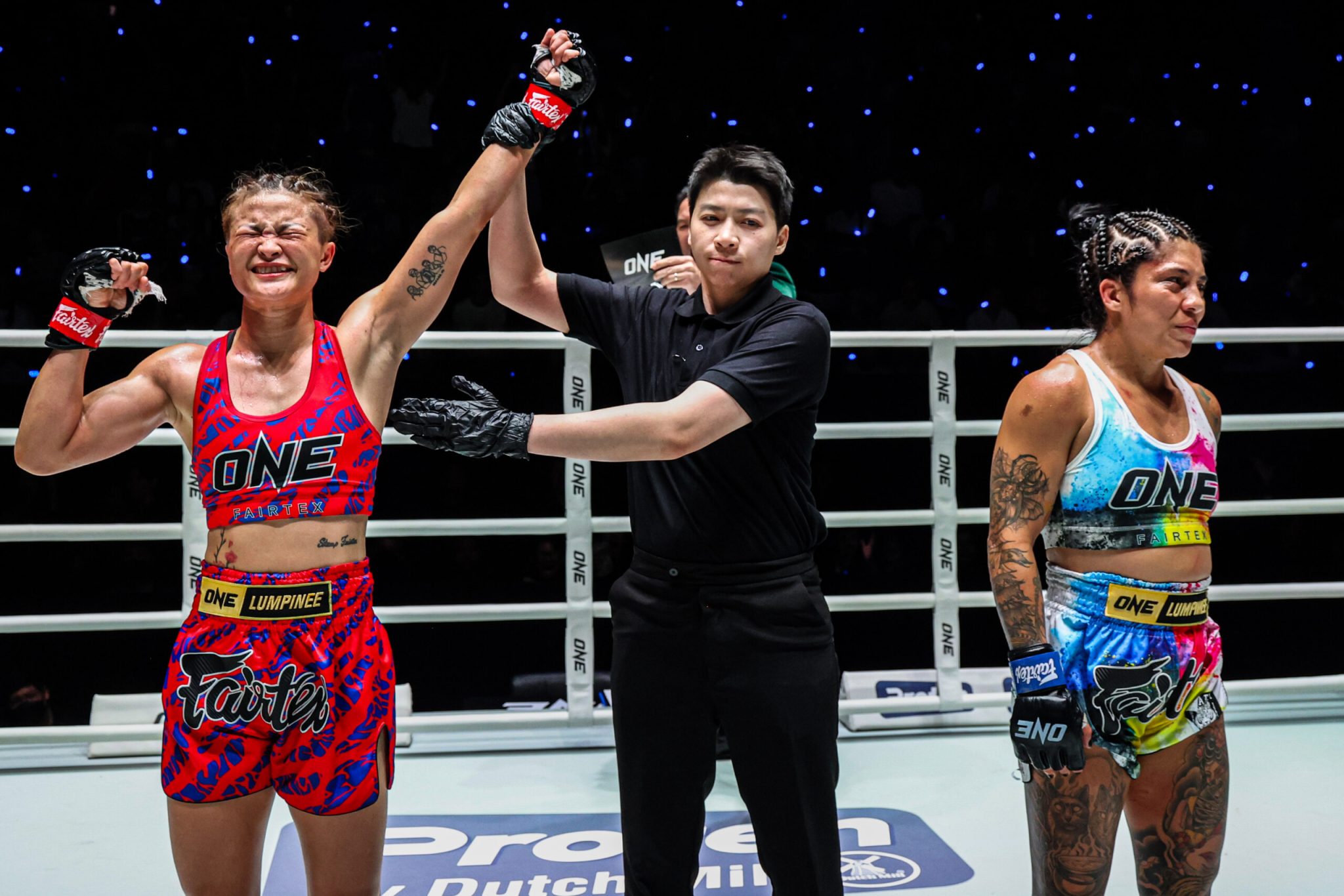 Stamp Fairtex faces title-picture stakes against Selina Flores at ONE Fight Night 47